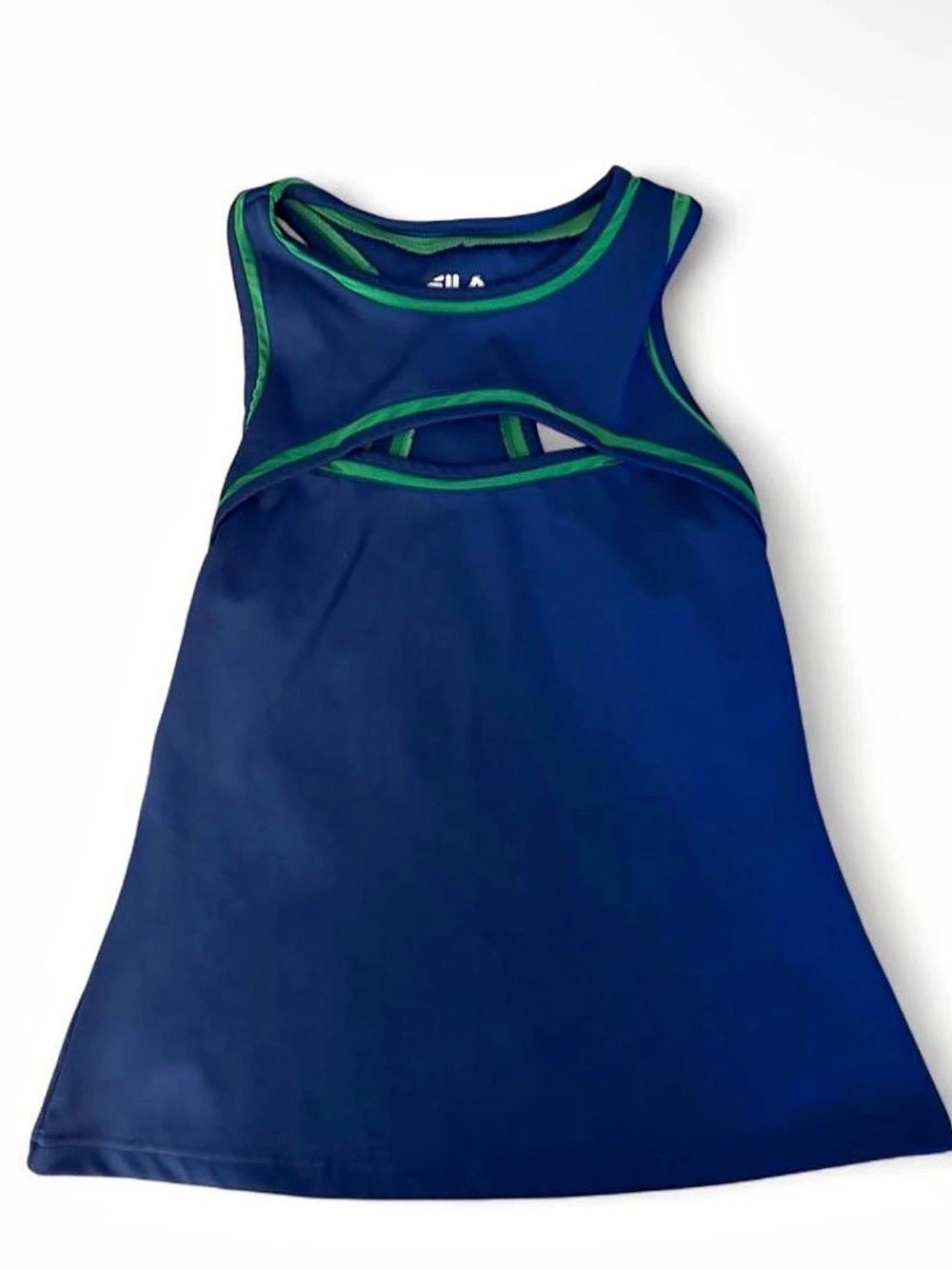 FILA x Brandon Maxwell Racerback Keyhole Tennis Tank Top Women’s Medium